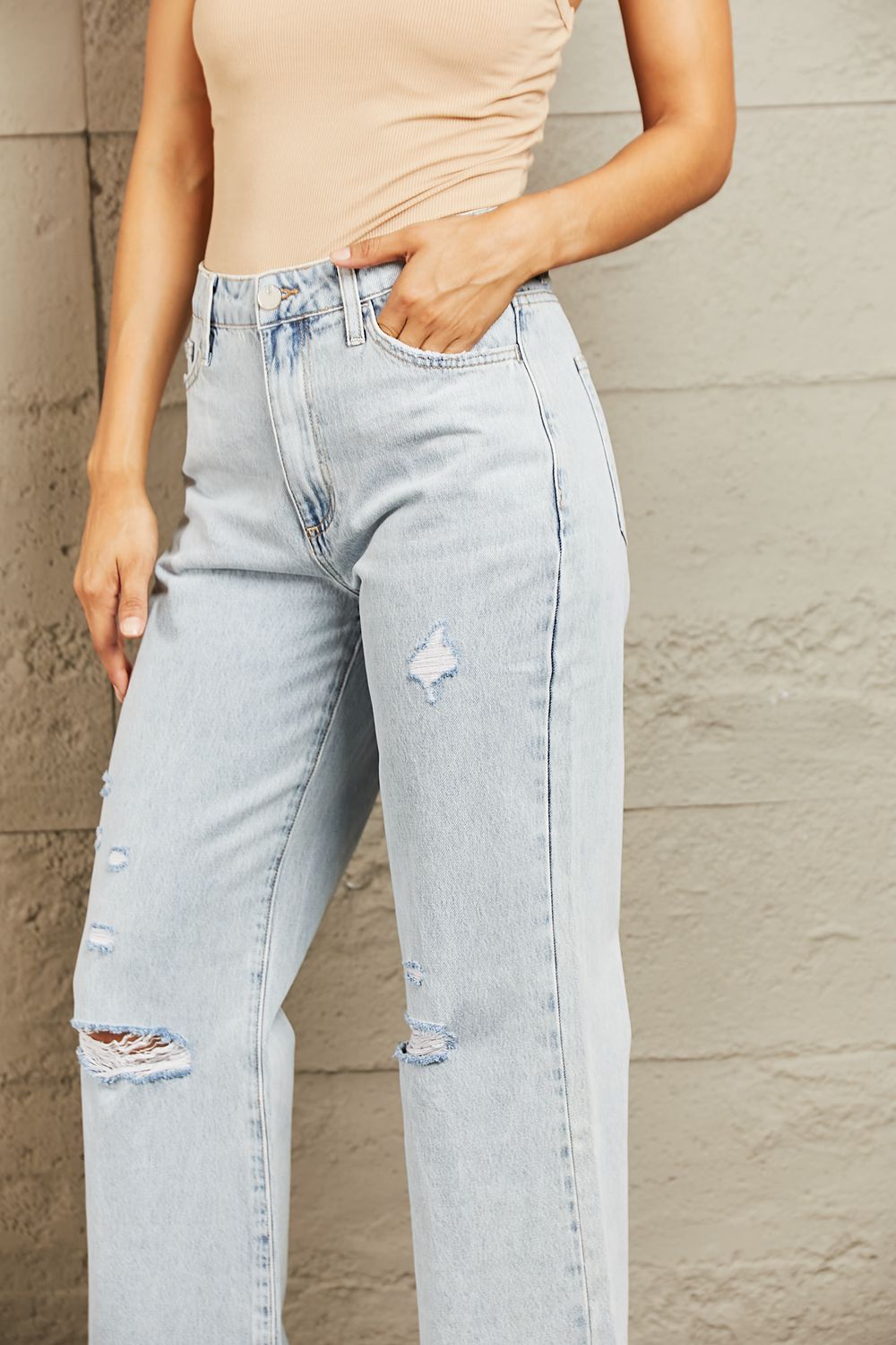 Jacqueline - BAYEAS High Waist Flare Jeans