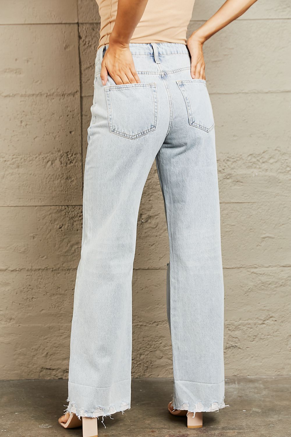 Jacqueline - BAYEAS High Waist Flare Jeans
