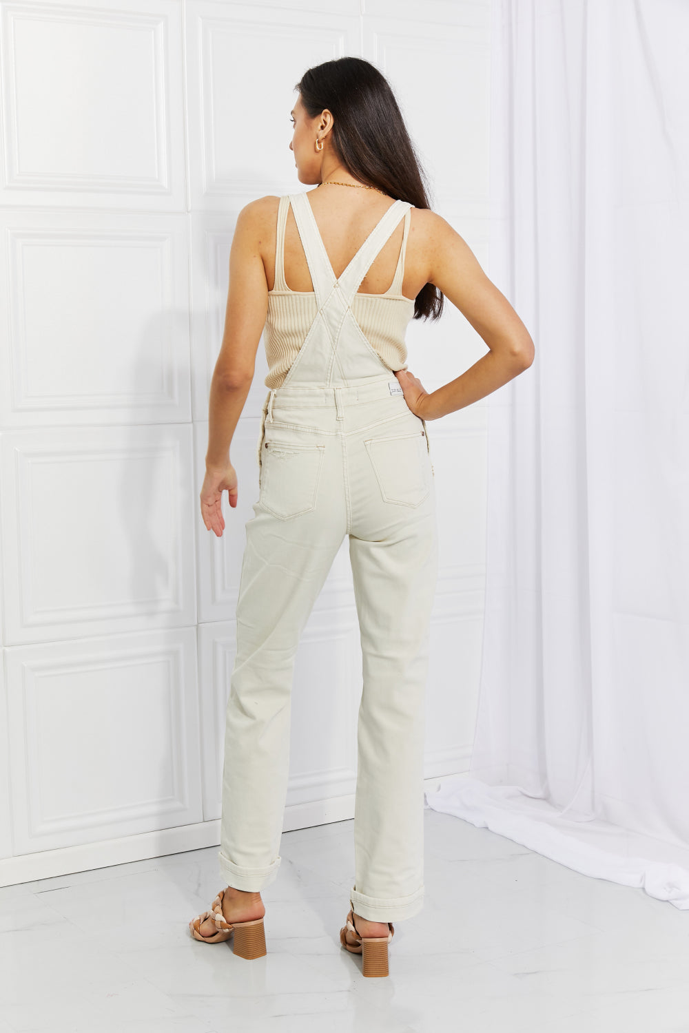 Taylor - Judy Blue High Waist Overalls
