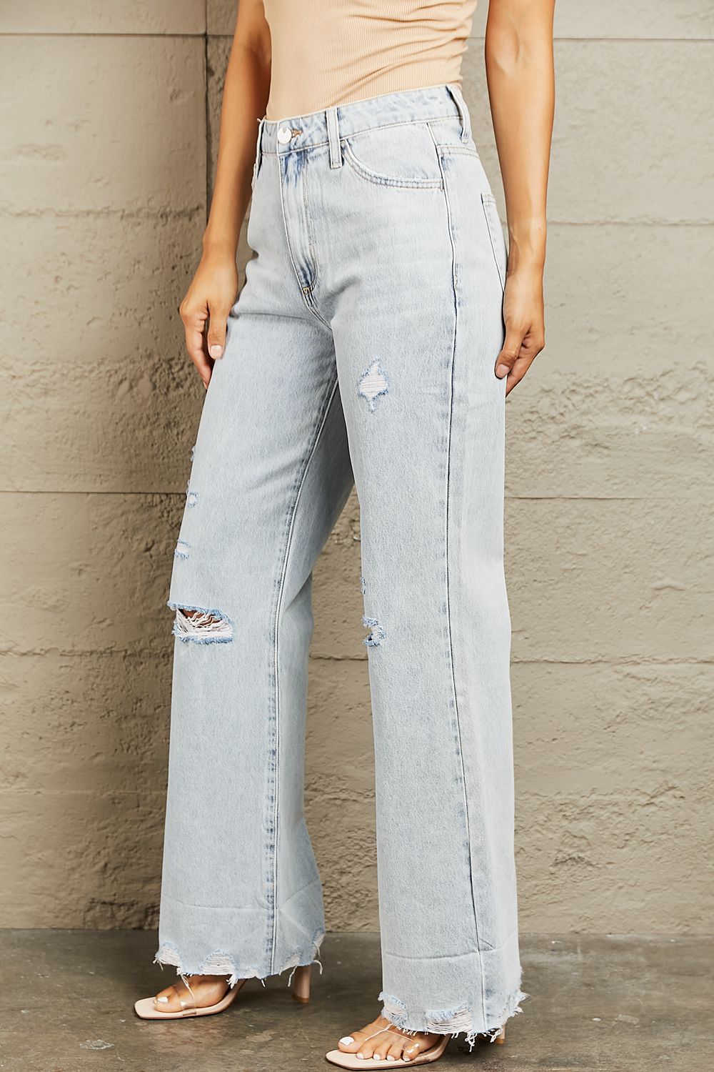 Jacqueline - BAYEAS High Waist Flare Jeans