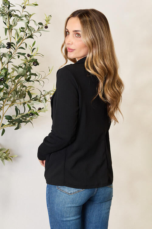 Betsy - Heimish Open Front Long Sleeve Blazer