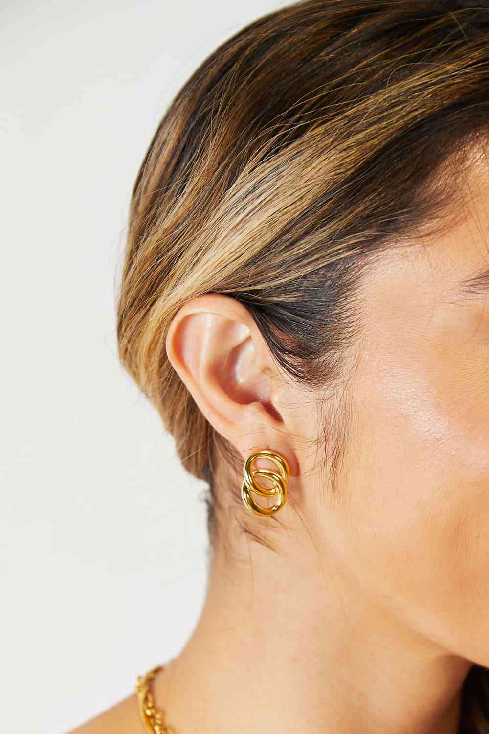 Bethany - Chunky Chain Drop Earrings