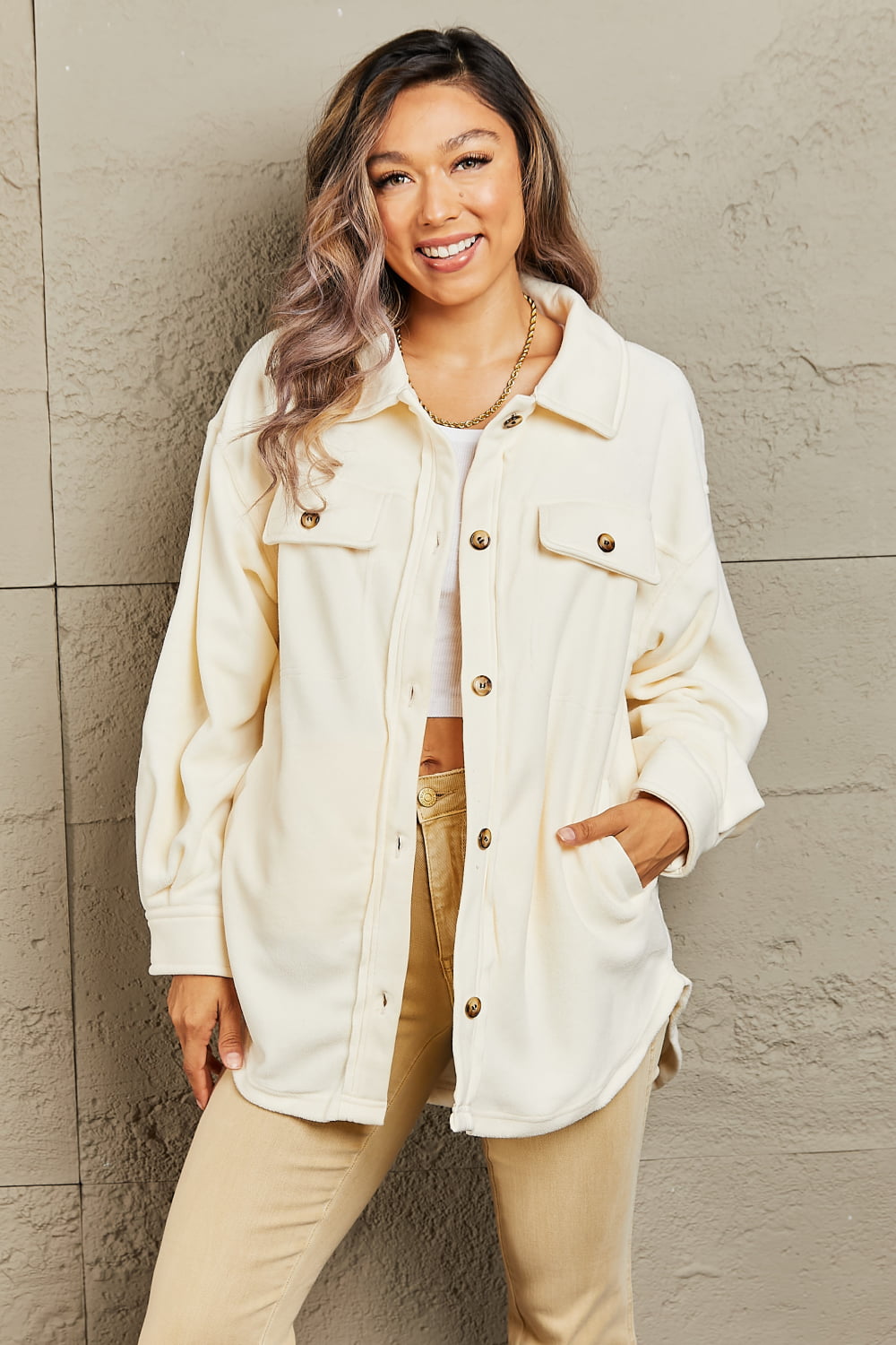 Avery - Button Down Shacket