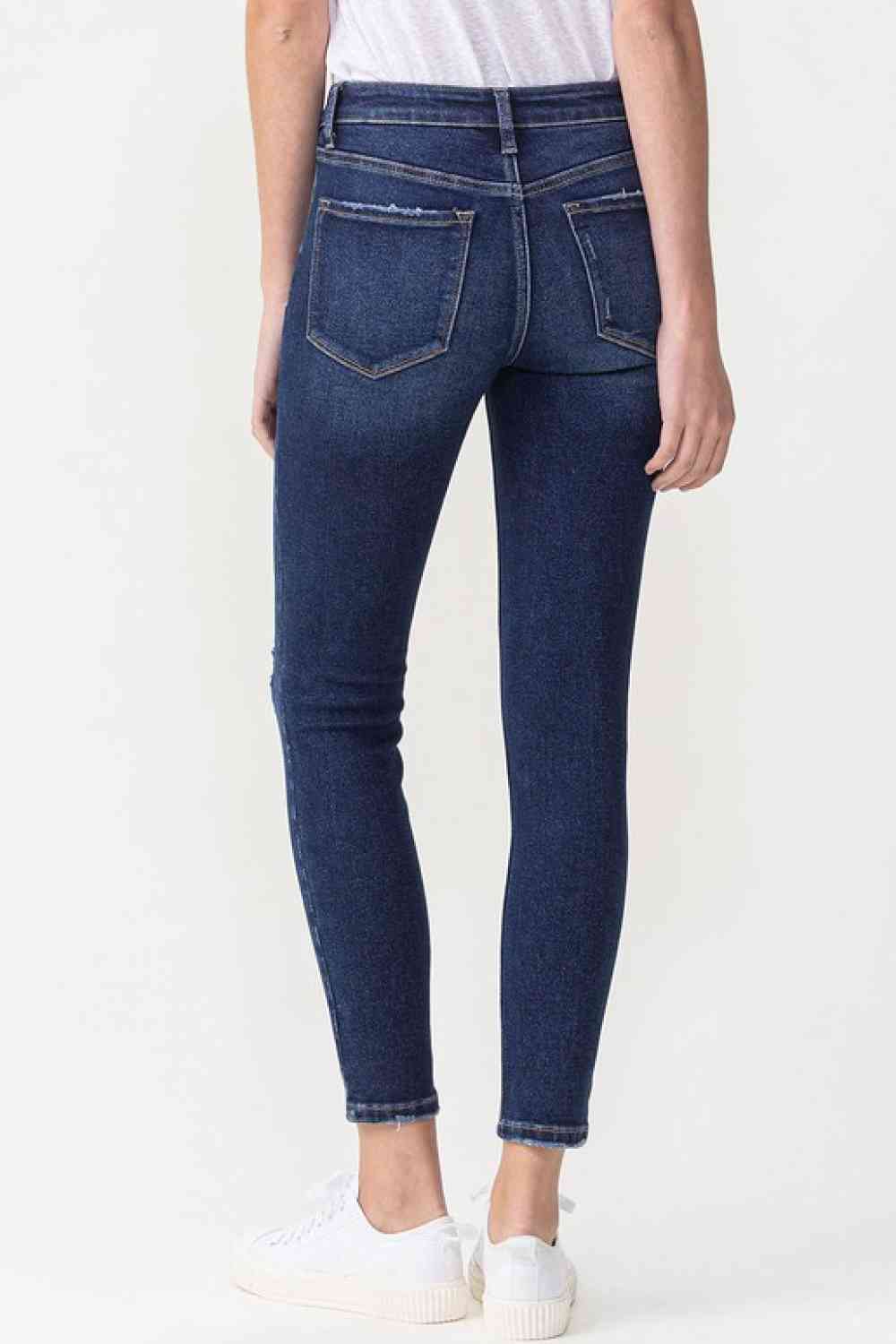 Francesca - Lovervet Midrise Crop Skinny Jeans