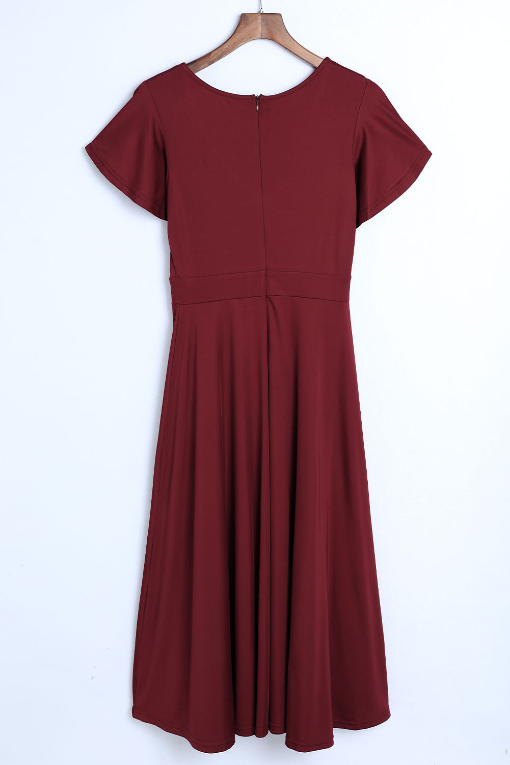 Holly - Flutter Sleeve Midi Dress